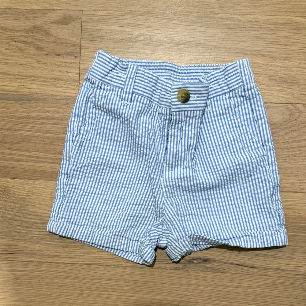 Janie and Jack Seersucker Shorts